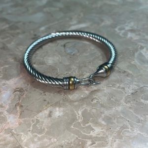 “David Yurman” Style Fashion Bracelet